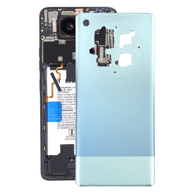For Infinix Zero 40 4G X6860 Original Battery Back Cover(Frosted Green) - Back Cover by buy2fix | Online Shopping UK | buy2fix