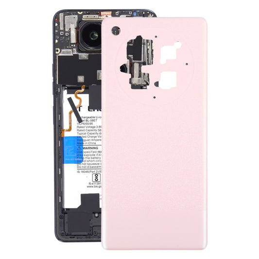 For Infinix Zero 40 4G X6860 Original Battery Back Cover(Pink) - Back Cover by buy2fix | Online Shopping UK | buy2fix