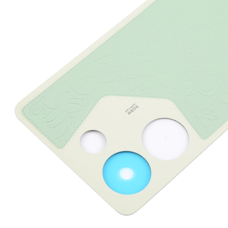 For Tecno Camon 20 Pro Original Battery Back Cover(Green) - Back Cover by buy2fix | Online Shopping UK | buy2fix