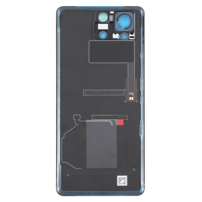 For Asus ROG Phone 8 Pro AI2401 AI2401_A Global Original Glass Battery Back Cover with Camera Frame(Matte Black) - Back Cover by buy2fix | Online Shopping UK | buy2fix