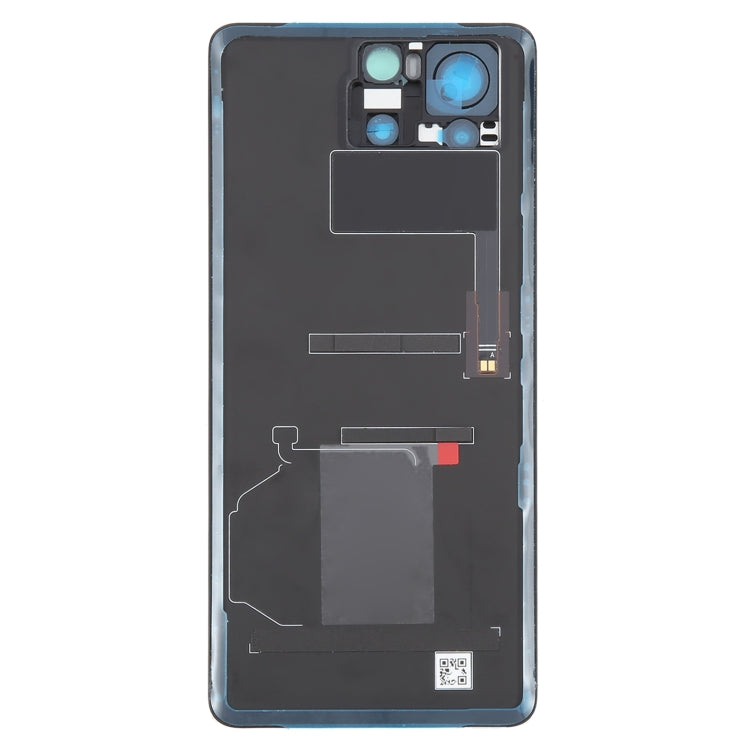 For Asus ROG Phone 8 Pro AI2401 AI2401_A Global Original Glass Battery Back Cover with Camera Frame(Bright Black) - Back Cover by buy2fix | Online Shopping UK | buy2fix
