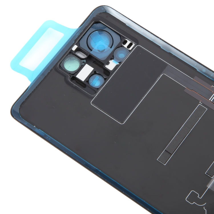For Asus ROG Phone 8 Pro AI2401 AI2401_A Global Original Glass Battery Back Cover with Camera Frame(Bright Black) - Back Cover by buy2fix | Online Shopping UK | buy2fix