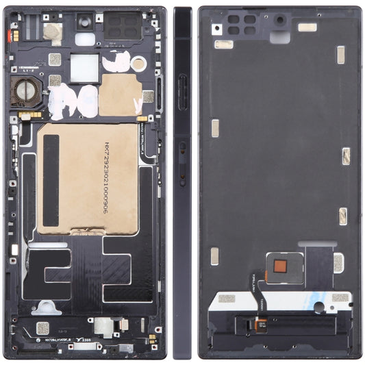 For ZTE nubia Red Magic 8 Pro / 8 Pro+ / 8S Pro / 8S Pro+ Middle Frame Bezel Plate, Without Side Keys (Black) - For ZTE by buy2fix | Online Shopping UK | buy2fix