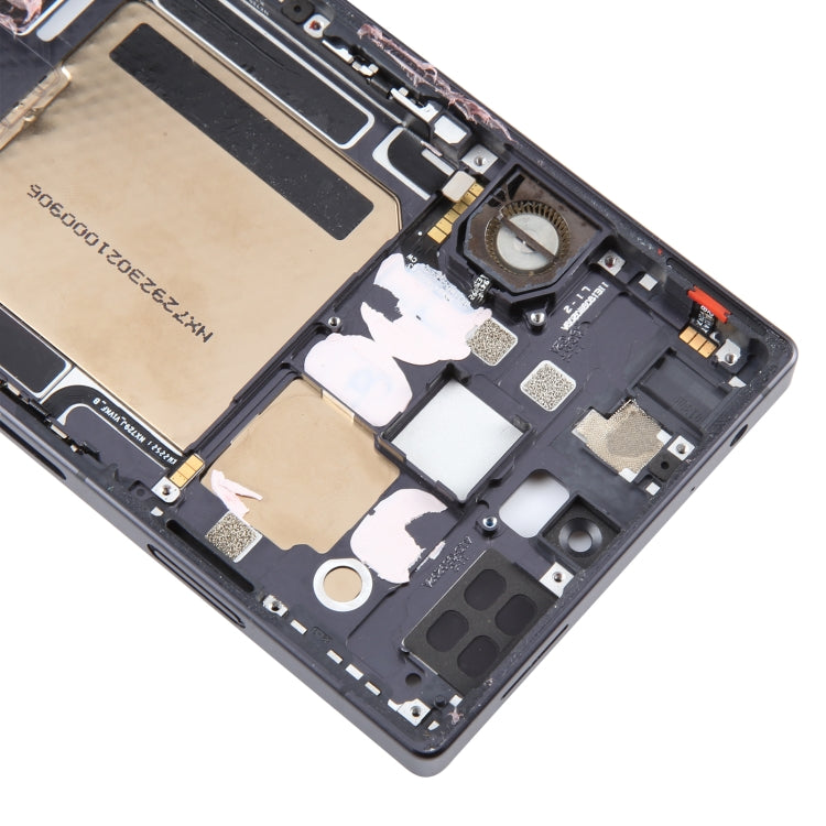For ZTE nubia Red Magic 8 Pro / 8 Pro+ / 8S Pro / 8S Pro+ Middle Frame Bezel Plate, Without Side Keys (Black) - For ZTE by buy2fix | Online Shopping UK | buy2fix