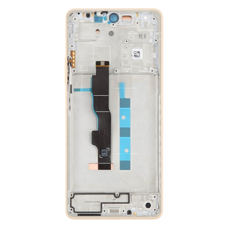 For Xiaomi Poco X6 Neo Original LCD Screen Digitizer Full Assembly with Frame (Orange) by buy2fix