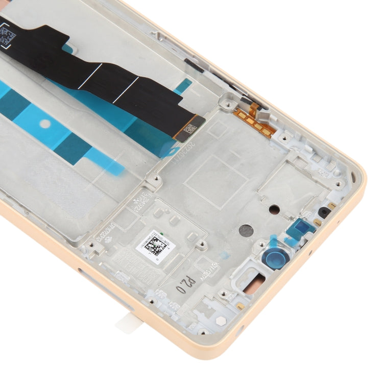 For Xiaomi Poco X6 Neo Original LCD Screen Digitizer Full Assembly with Frame (Orange) by buy2fix