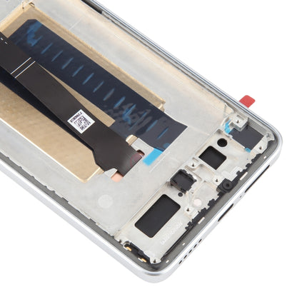 For Xiaomi Redmi K70E Original LCD Screen Digitizer Full Assembly with Frame (White) by buy2fix