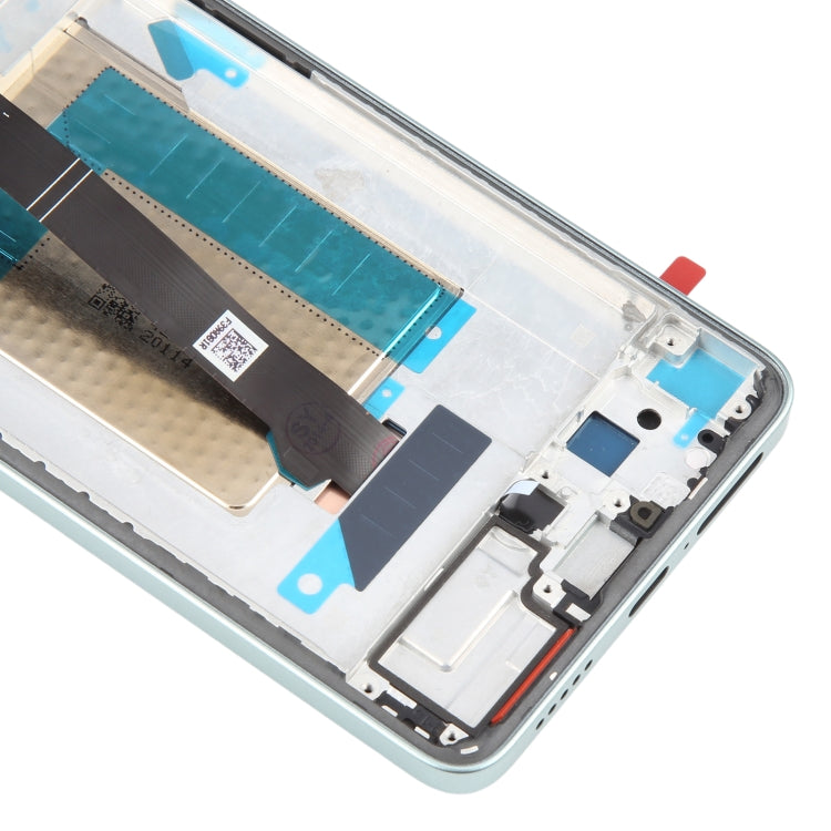 For Xiaomi Redmi Turbo 3 Original LCD Screen Digitizer Full Assembly with Frame (Green) by buy2fix