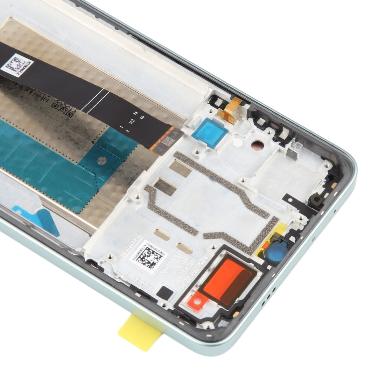 For Xiaomi Redmi Turbo 3 Original LCD Screen Digitizer Full Assembly with Frame (Green) by buy2fix