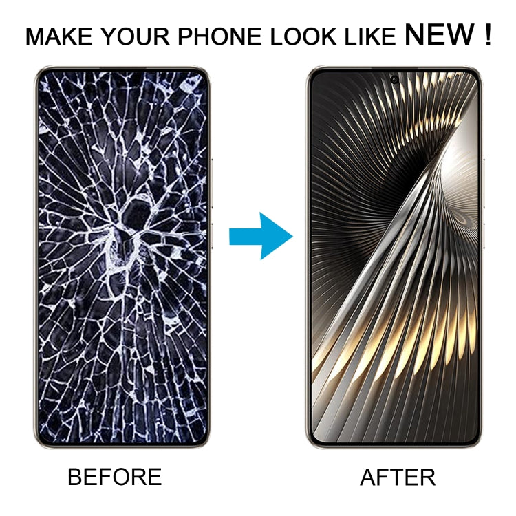 For Xiaomi Redmi Turbo 3 Original LCD Screen Digitizer Full Assembly with Frame (White) by buy2fix