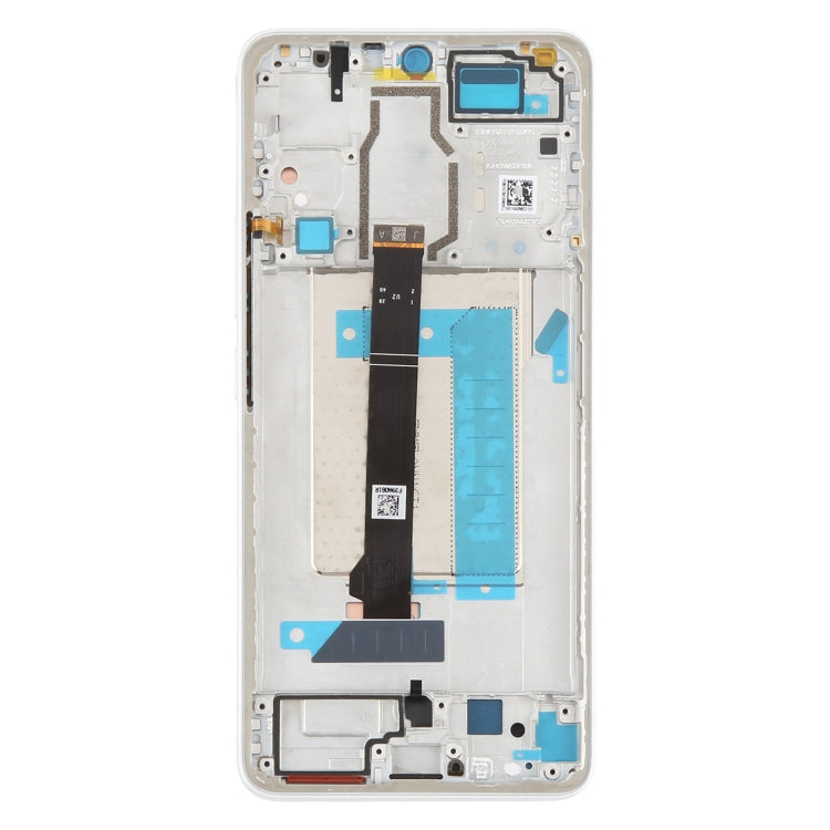 For Xiaomi Poco F6 Original LCD Screen Digitizer Full Assembly with Frame (White) by buy2fix