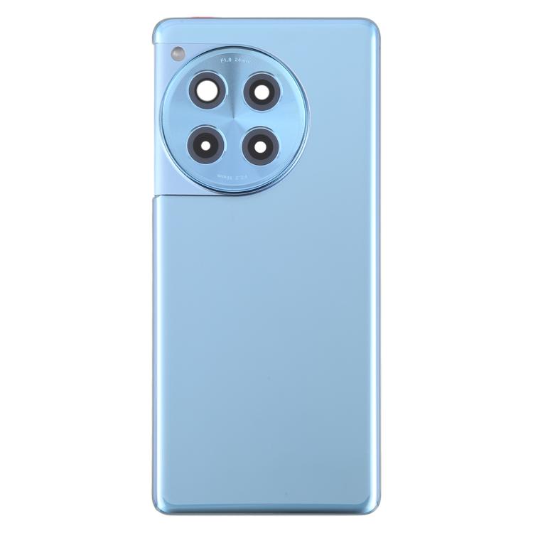 For OnePlus Ace 3 Battery Back Cover with Camera Lens Cover(Blue) - Back Cover by buy2fix | Online Shopping UK | buy2fix