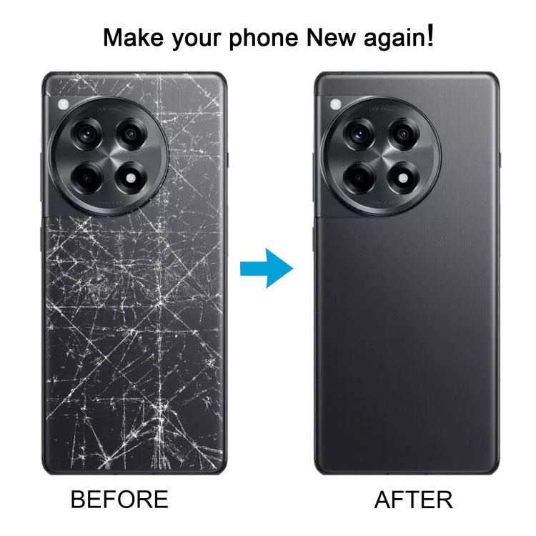 For OnePlus Ace 3 Battery Back Cover with Camera Lens Cover(Blue) - Back Cover by buy2fix | Online Shopping UK | buy2fix