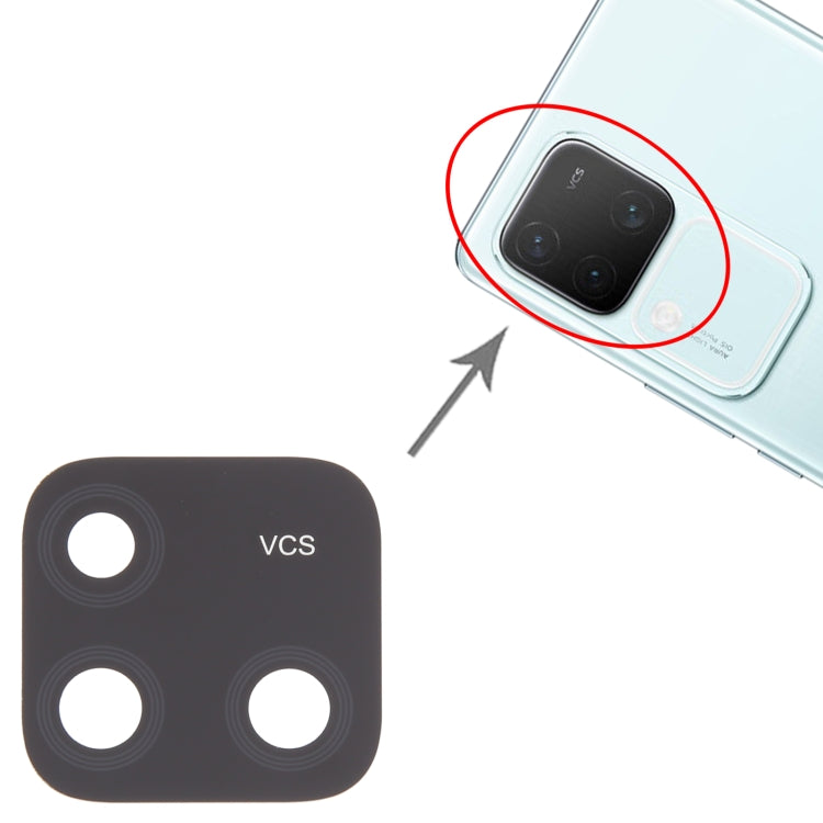 For vivo S18 Pro 10pcs OEM Back Camera Lens - Camera Parts by buy2fix | Online Shopping UK | buy2fix