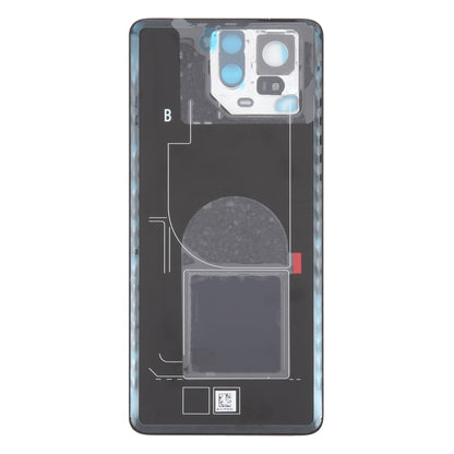 For Asus ROG Phone 9 Pro 5G Original Glass Battery Back Cover with Camera Frame(Matte Black) - Back Cover by buy2fix | Online Shopping UK | buy2fix