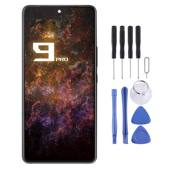 For Asus ROG Phone 9 Pro 5G AMOLED Original LCD Screen with Digitizer Full Assembly (Black)