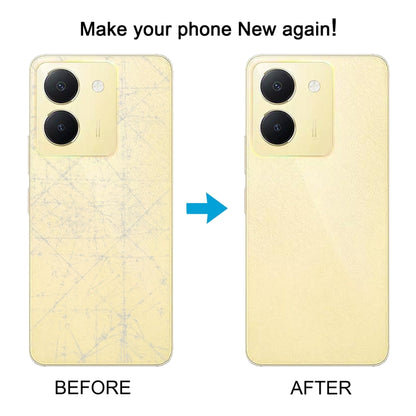 For vivo Y36 India Original Battery Back Cover(Gold) - Back Cover by buy2fix | Online Shopping UK | buy2fix