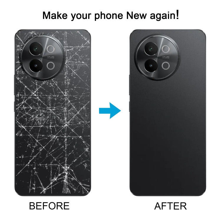 For vivo S18e Original Battery Back Cover(Black) - Back Cover by buy2fix | Online Shopping UK | buy2fix
