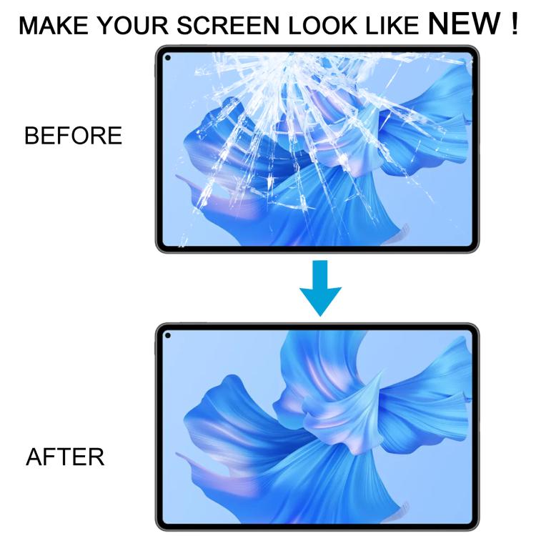 For Huawei MatePad Pro 11 2022 GOT-W09 Front Screen Outer Glass Lens (White) by buy2fix