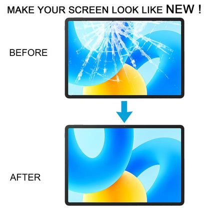 For Huawei MatePad 11.5 2024 BTKR-W00 Front Screen Outer Glass Lens, Bright Version (Jet Black) by buy2fix