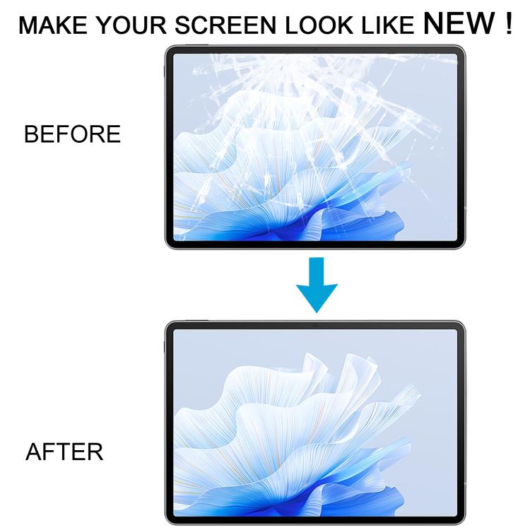 For Huawei MatePad Air DBY2-W00 Front Screen Outer Glass Lens (Black) by buy2fix