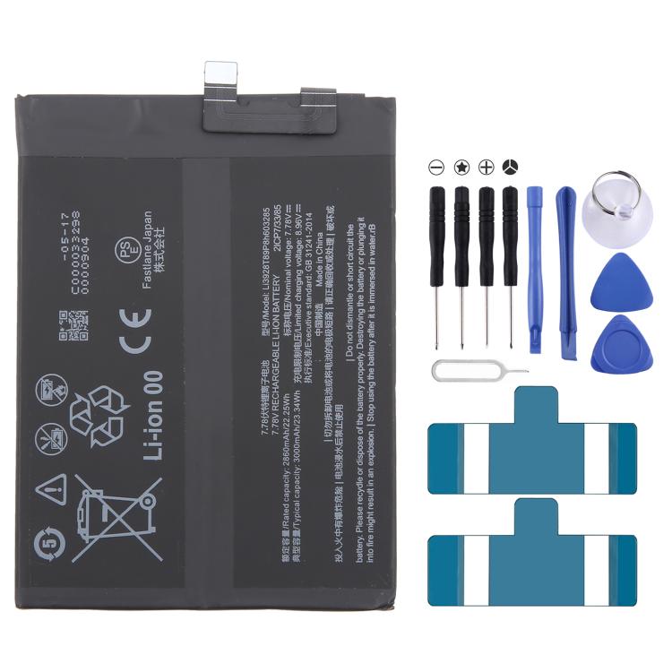 For ZTE Nubia Red Magic 8 Pro NX729J Li3928T89P8h603285 3000mAh Battery Replacement - For ZTE by buy2fix | Online Shopping UK | buy2fix