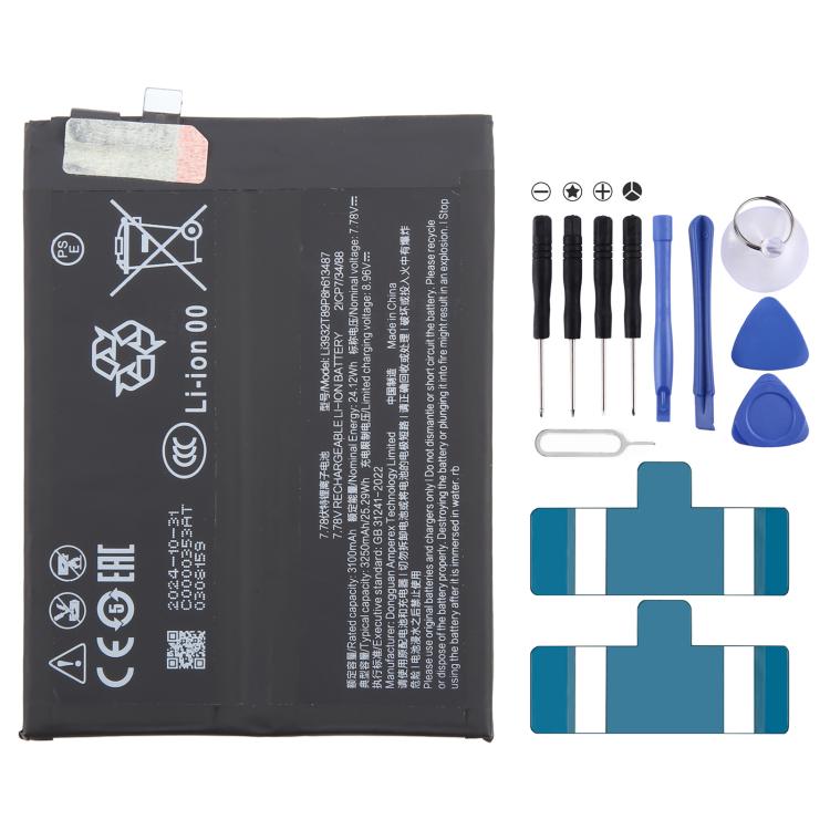 For ZTE Nubia Red Magic 9 Pro Li3932T89P8h613487 3250mAh Battery Replacement - For ZTE by buy2fix | Online Shopping UK | buy2fix