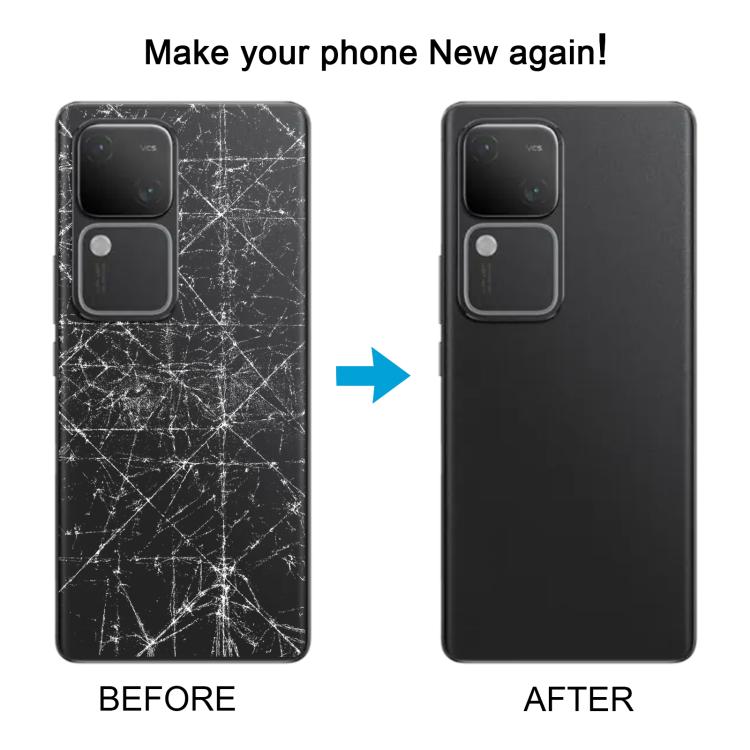 For vivo S18 Pro OEM Battery Back Cover(Black) - Back Cover by buy2fix | Online Shopping UK | buy2fix
