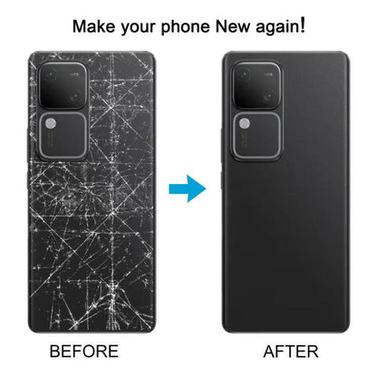For vivo S18 Pro OEM Battery Back Cover(Black) - Back Cover by buy2fix | Online Shopping UK | buy2fix