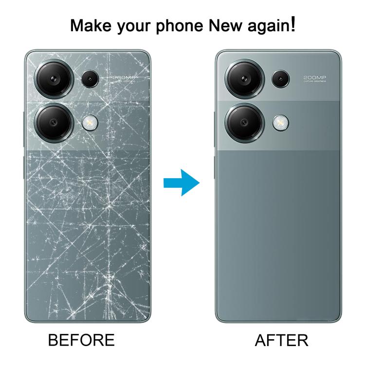 For Xiaomi Redmi Note 13 Pro 4G OEM Battery Back Cover(Green) - Back Cover by buy2fix | Online Shopping UK | buy2fix