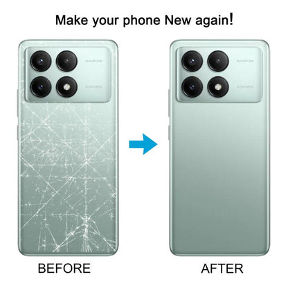 For Xiaomi Redmi K70 OEM Battery Back Cover(White) - Back Cover by buy2fix | Online Shopping UK | buy2fix