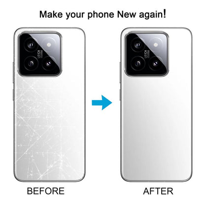 For Xiaomi 14 OEM Battery Back Cover(White) - Back Cover by buy2fix | Online Shopping UK | buy2fix