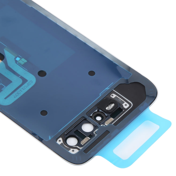 For Asus ROG Phone 6 Pro AI2201-D Glass Battery Back Cover with NFC/LCD(White) - Back Cover by buy2fix | Online Shopping UK | buy2fix