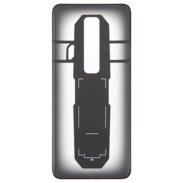 For ZTE nubia Red Magic 7 NX679J Glass Battery Back Cover(Transparent) - For ZTE by buy2fix | Online Shopping UK | buy2fix