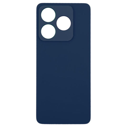 For ZTE Axon 60 Lite Glass Battery Back Cover with Adhesive(Blue) - For ZTE by buy2fix | Online Shopping UK | buy2fix