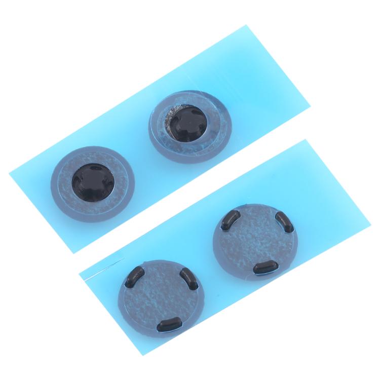 For Microsoft Surface Laptop 3 / 4 / 5 1872 1868 1952 1867 1950 4 in 1 Bottom Case Rubber Mats (Black) - Microsoft Spare Parts by buy2fix | Online Shopping UK | buy2fix