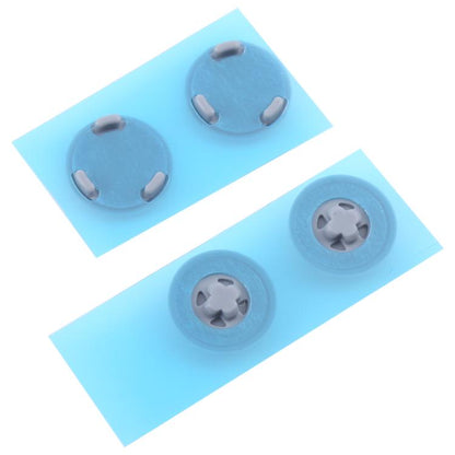 For Microsoft Surface Laptop 3 / 4 / 5 1872 1868 1952 1867 1950 4 in 1 Bottom Case Rubber Mats (Blue) - Microsoft Spare Parts by buy2fix | Online Shopping UK | buy2fix
