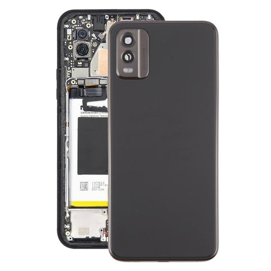 For Nokia C32 Original Battery Back Cover(Black) - Back Cover by buy2fix | Online Shopping UK | buy2fix