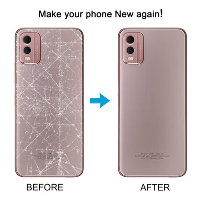 For Nokia C32 Original Battery Back Cover(Black) - Back Cover by buy2fix | Online Shopping UK | buy2fix