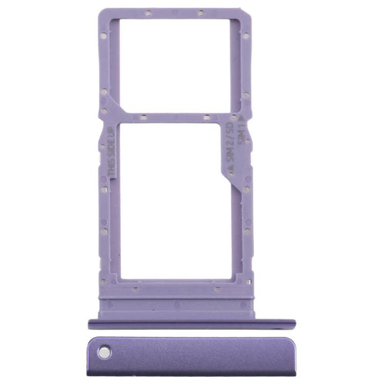 For Nokia G42 Original SIM Card Tray + SIM Card Tray / Micro SD Card Tray (Purple)