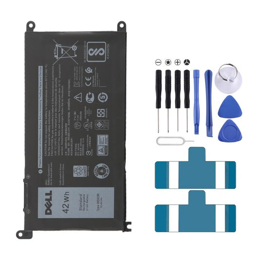 11.4V 42Wh WDXOR Li-ion Battery For Dell Inspiron 13 14 15 17 5000 7000 P69G001 5378 5379 5770 5570 P69G Vostro 5471 - Others by buy2fix | Online Shopping UK | buy2fix