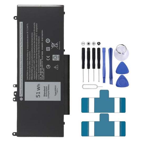 7.4V 51Wh G5M10 Li-Polymer Battery For Dell Latitude E5250 E5450 E5550 Sereis 8V5GX R9XM9 WYJC2 1KY05