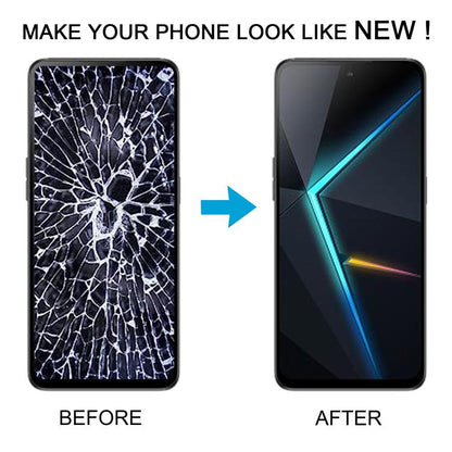 For ZTE nubia Neo 2 5G Z2352N LCD Screen Digitizer Full Assembly with Frame (Black) - For ZTE by buy2fix | Online Shopping UK | buy2fix