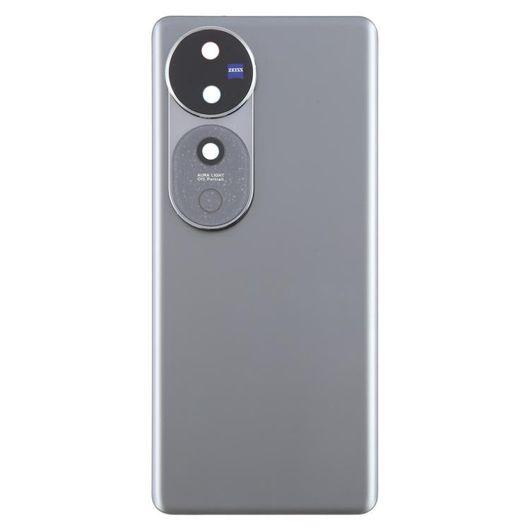 For vivo V40 Pro Battery Back Cover with Camera Lens Cover(Gray) - Back Cover by buy2fix | Online Shopping UK | buy2fix