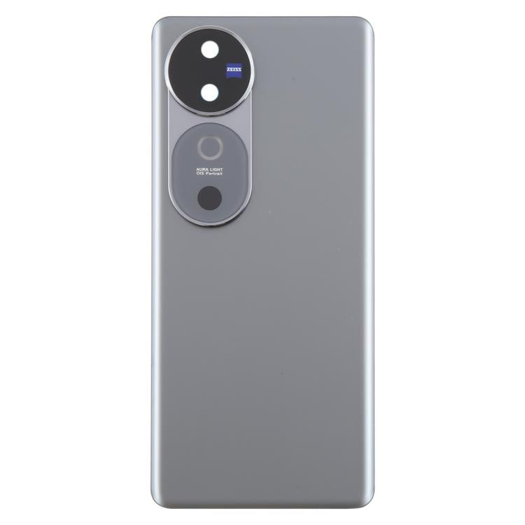 For vivo V40 Battery Back Cover with Camera Lens Cover(Gray) - Back Cover by buy2fix | Online Shopping UK | buy2fix