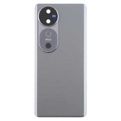 For vivo V40 Battery Back Cover with Camera Lens Cover(Gray) - Back Cover by buy2fix | Online Shopping UK | buy2fix