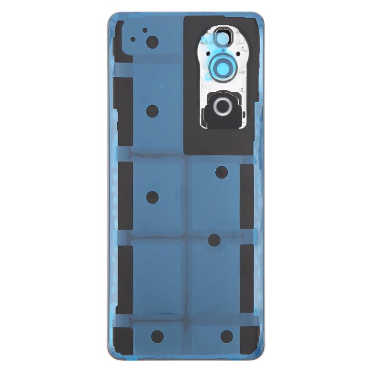 For vivo V40 Battery Back Cover with Camera Lens Cover(Gray) - Back Cover by buy2fix | Online Shopping UK | buy2fix