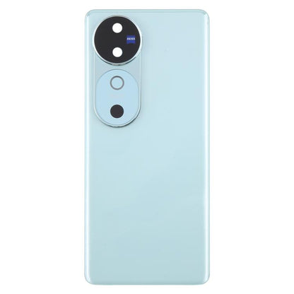For vivo V40 Battery Back Cover with Camera Lens Cover(Blue) - Back Cover by buy2fix | Online Shopping UK | buy2fix