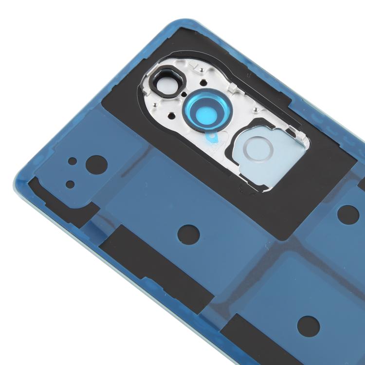 For vivo V40 Battery Back Cover with Camera Lens Cover(Blue) - Back Cover by buy2fix | Online Shopping UK | buy2fix