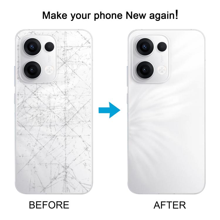 For OPPO Reno13 Original Battery Back Cover with Camera Lens Cover(White) - Back Cover by buy2fix | Online Shopping UK | buy2fix